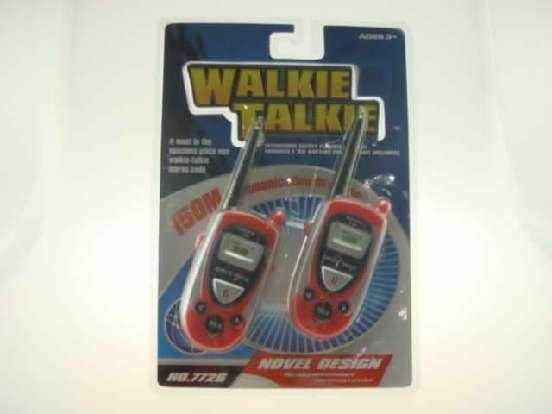 Children's Walkie-Talkie Set - 7726 - 730284
