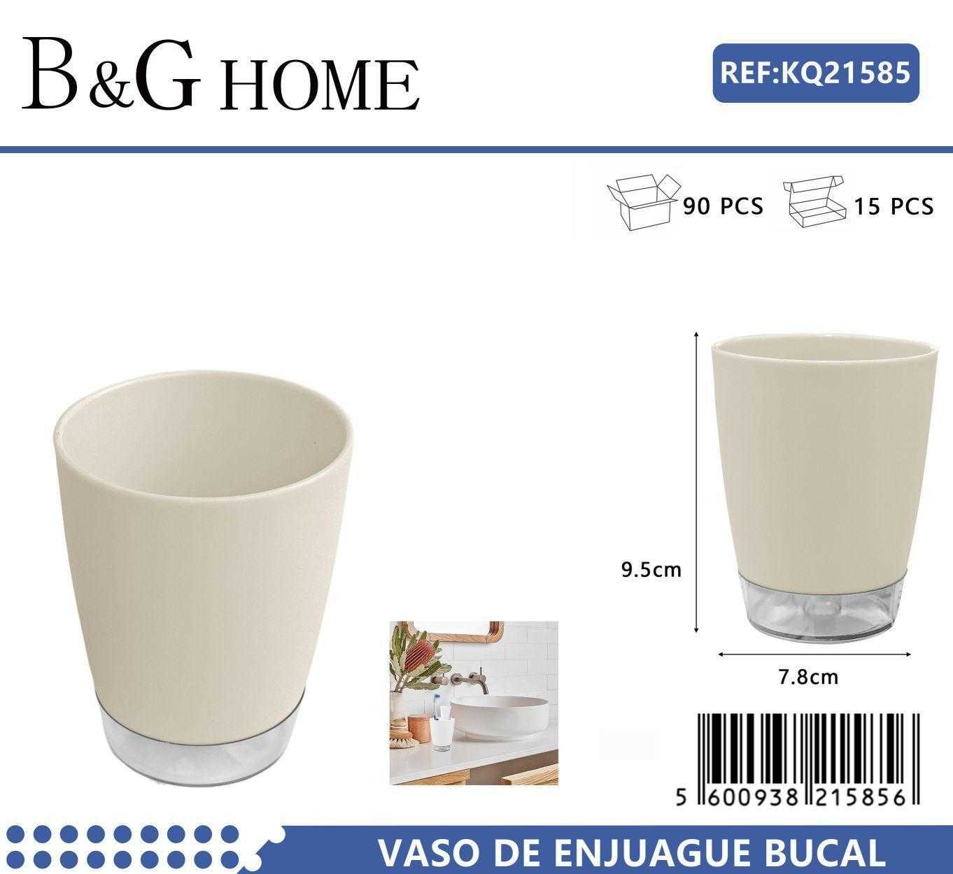 Θήκες οδοντόβουρτσας πλαστικές σε σετ 5Χ - Beige - 21585