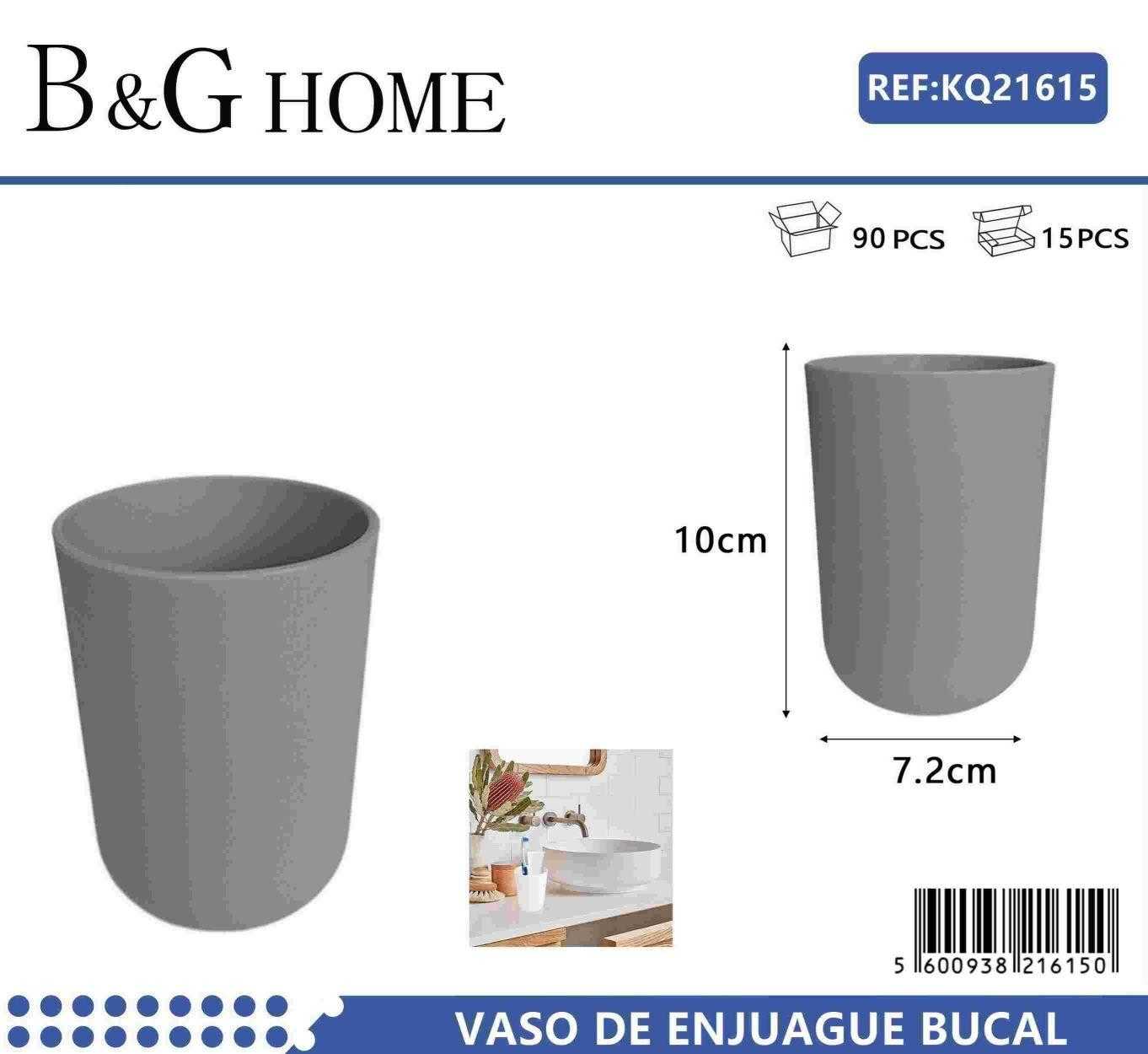 Θήκες οδοντόβουρτσας πλαστικές σε σετ 5Χ - Grey - 21615