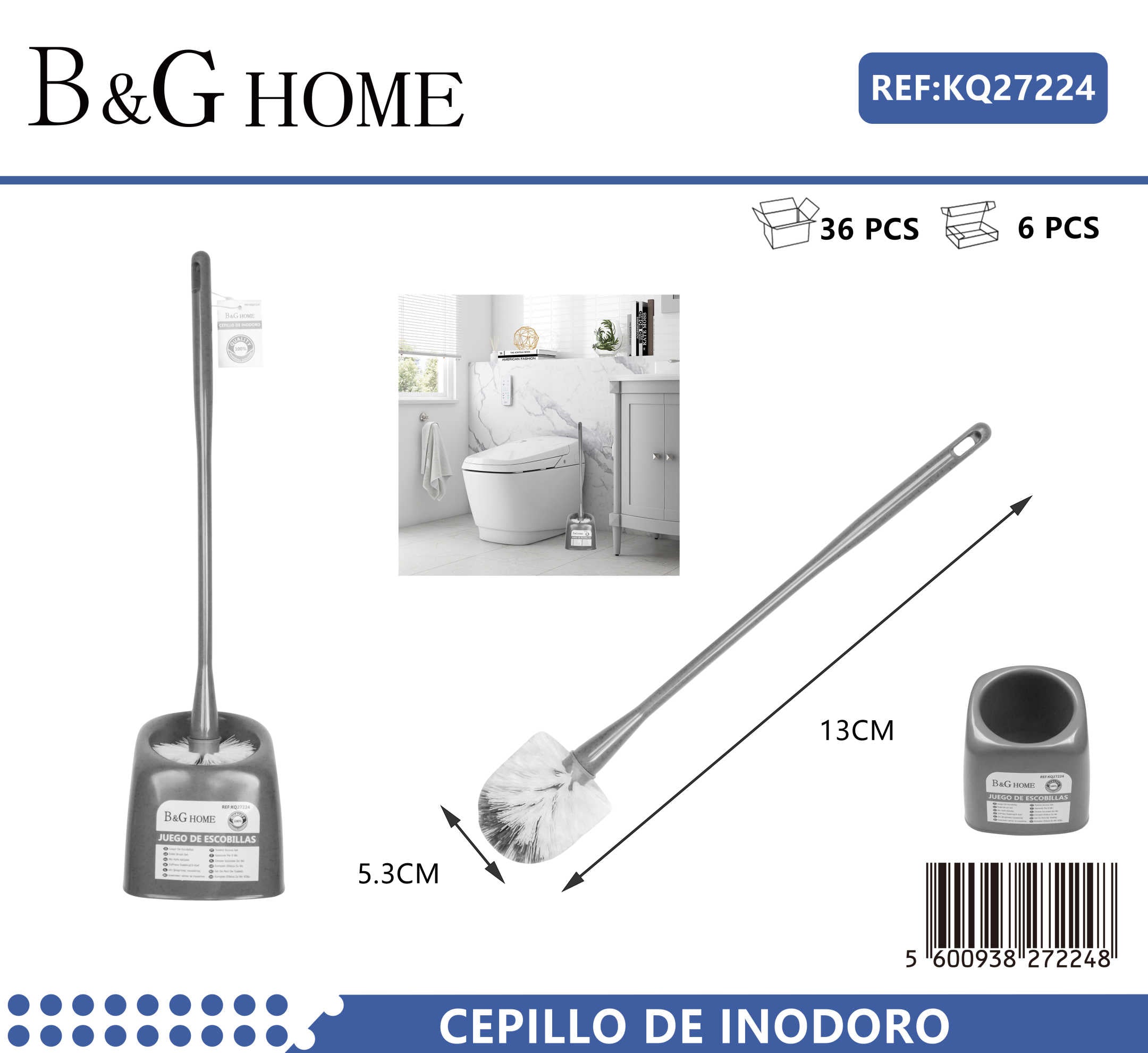 Toilet brush - Pigalle - 27224