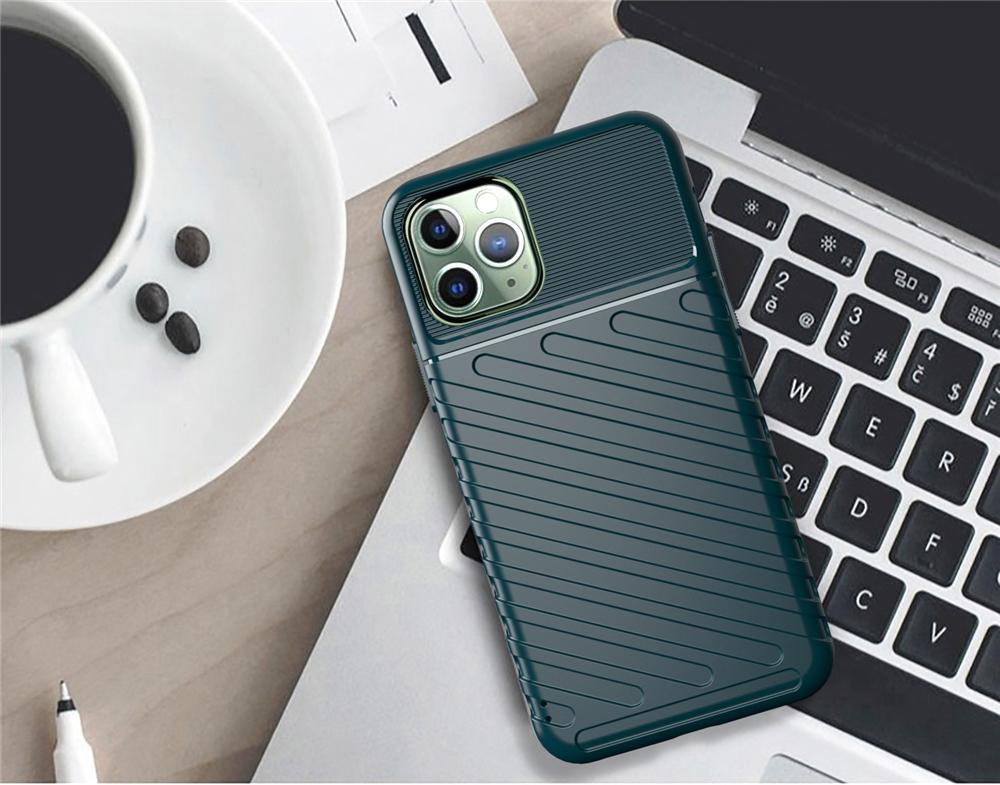 Θήκη iPhone 11 Pro - OEM Thunder Ενισχυμένο TPU - Σκούρο Πράσινο - iThinksmart.gr