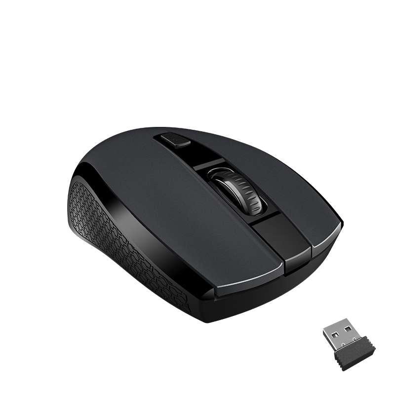 Meetion MT-R560 2.4G Wireless Mouse / Metallic Gray
