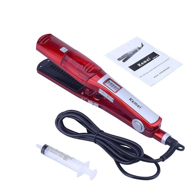 Ισιωτική μαλλιών με τεχνολογία ατμού - KM-3011 - Kemei - iThinksmart.gr