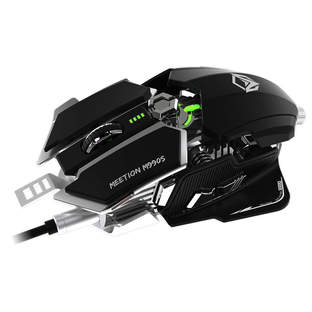 Meetion MT-M990S Μηχανικό Gaming Ποντίκι / Άσπρο