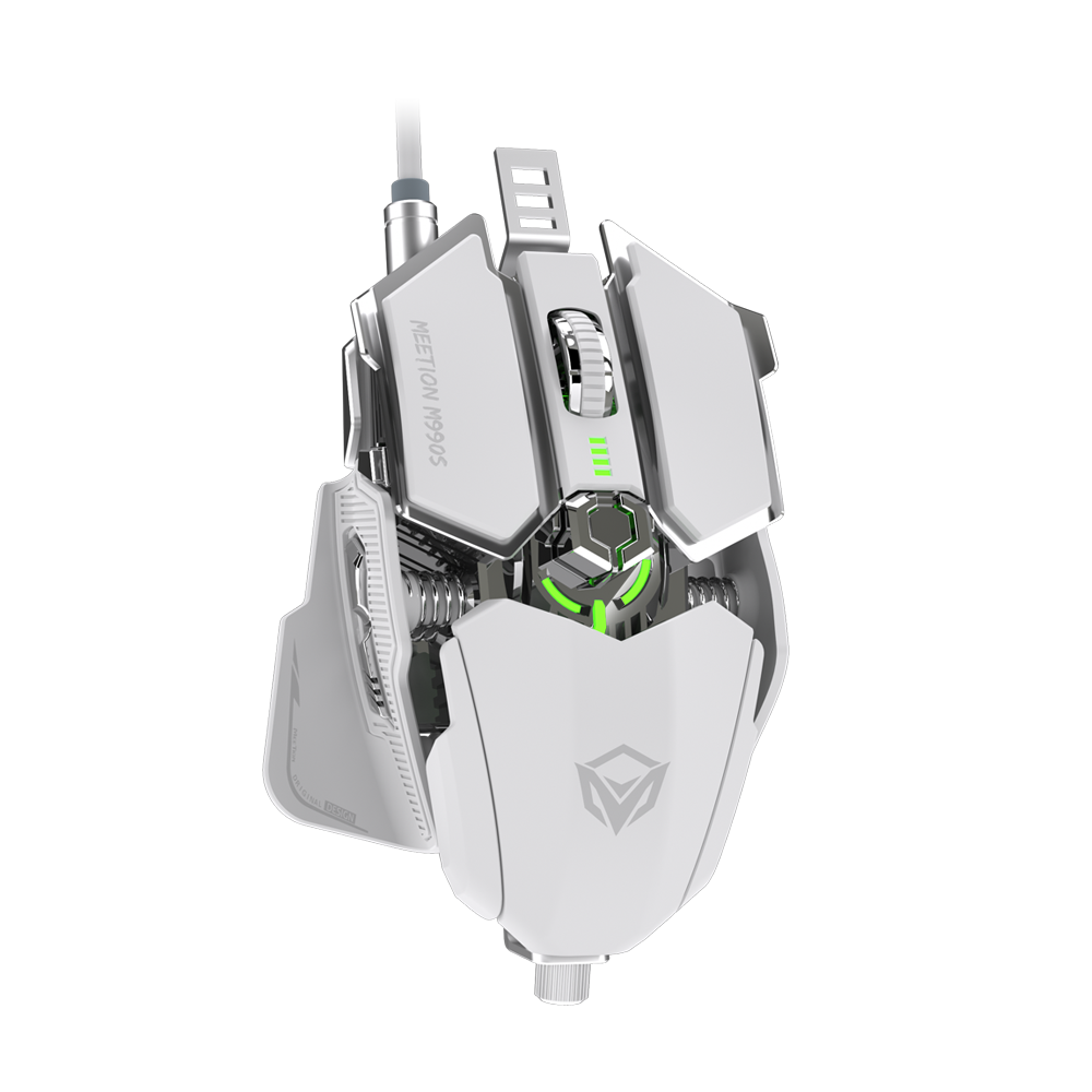 Meetion MT-M990S Mechanical Gaming Mouse / White