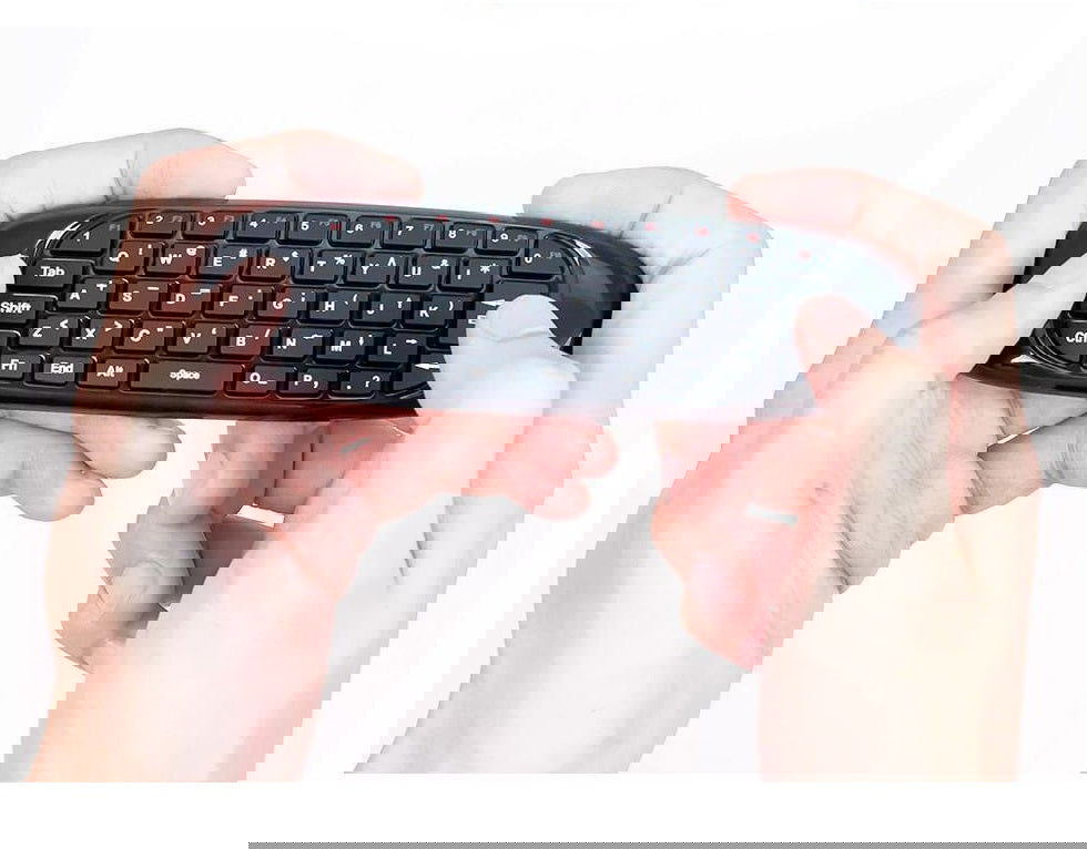 Ασύρματο mini πληκτρολόγιο & Air mouse - C-120 - 881339 - iThinksmart.gr