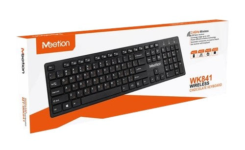 Meetion MT-WK841 Ασύρματο Πληκτρολόγιο 2.4G