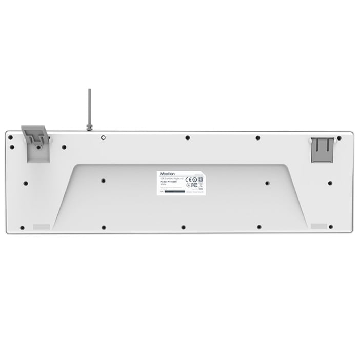 Meetion MT-K300 Standard USB Wired Keyboard White