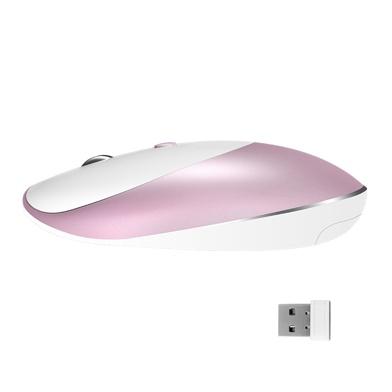 Meetion MT-R600 2.4G Wireless Mouse / Rose Gold