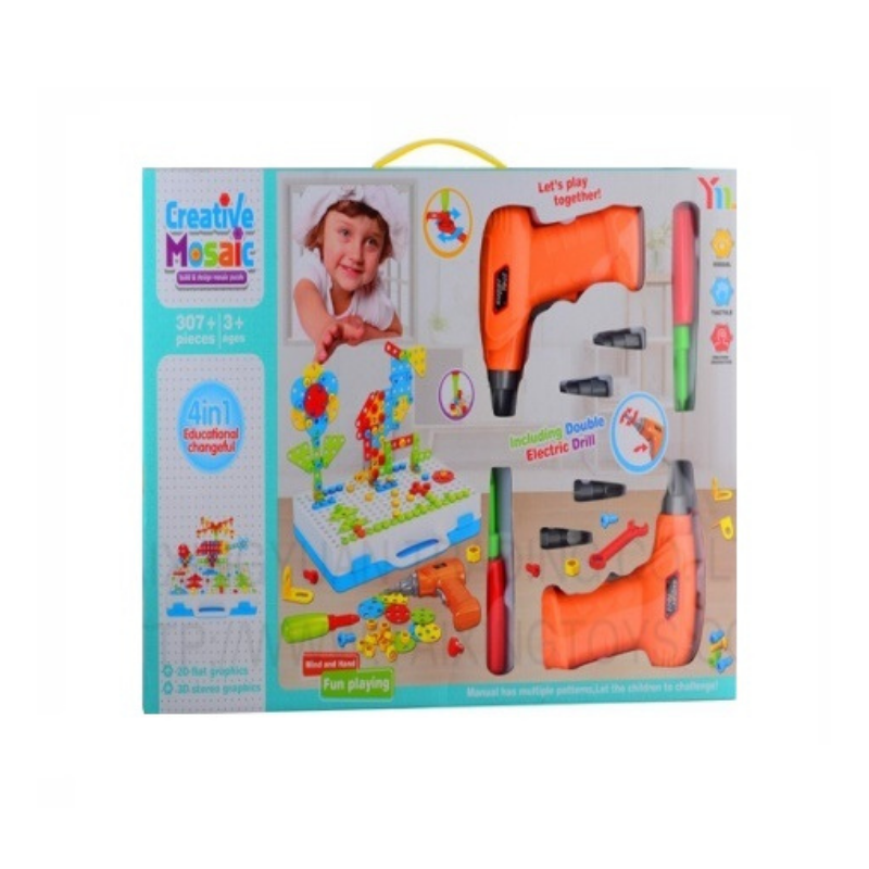 Σετ κατασκευών DIY με εργαλεία - YM006 - 009163 - iThinksmart.gr