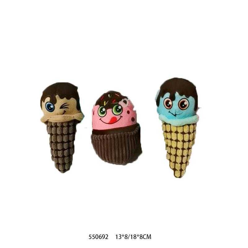 Λούτρινο παιχνίδι σκύλου - 13x8cm/18x8 - 550692 - iThinksmart.gr