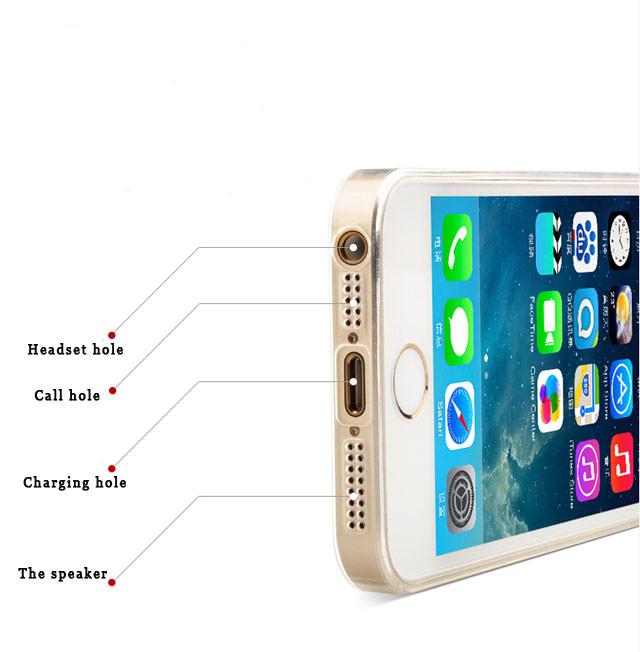 Θηκη Super Slim 0.3mm TPU Σιλικονης - iPhone 5/5s/SE (2 Χρωματα) - iThinksmart.gr