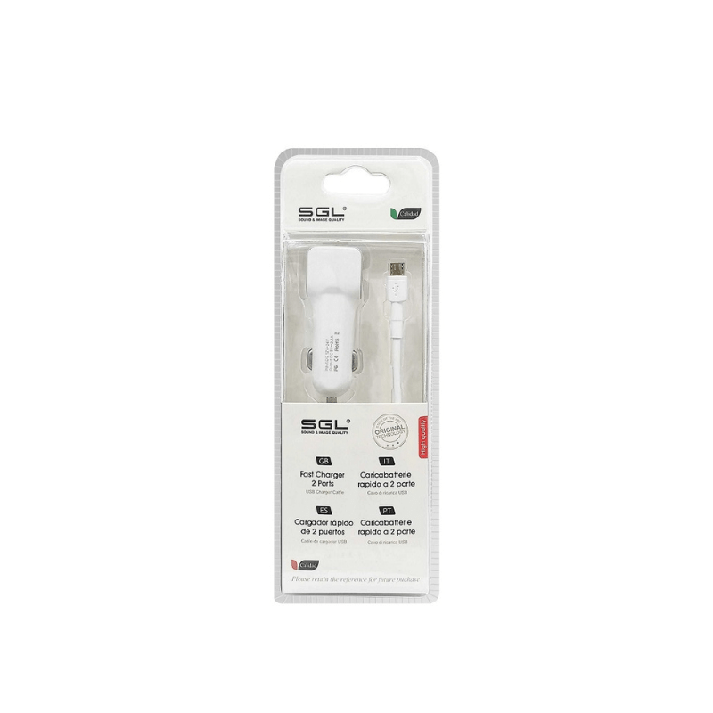 Φορτιστής αυτοκινήτου - Micro USB - 1m - V8-D13 - 110206 - iThinksmart.gr