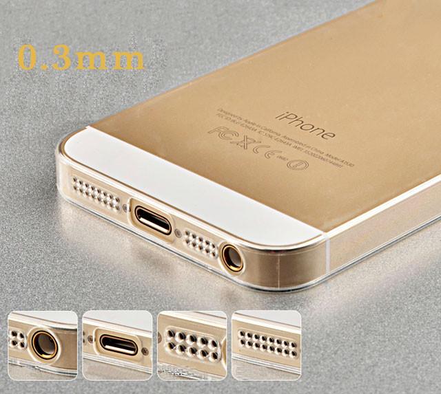 Θηκη Super Slim 0.3mm TPU Σιλικονης - iPhone 5/5s/SE (2 Χρωματα) - iThinksmart.gr