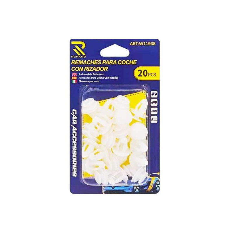 Σετ συνδετήρες αυτοκινήτου - TH-411 - 20pcs - 119216 - iThinksmart.gr