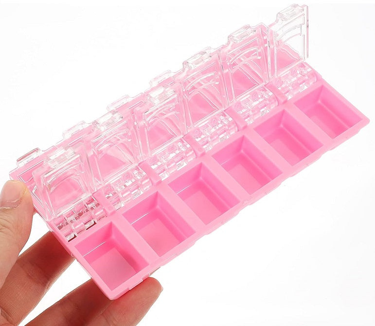 Κασετίνα οργάνωσης αξεσουάρ μανικιούρ - SNH12 - 121101 - iThinksmart.gr