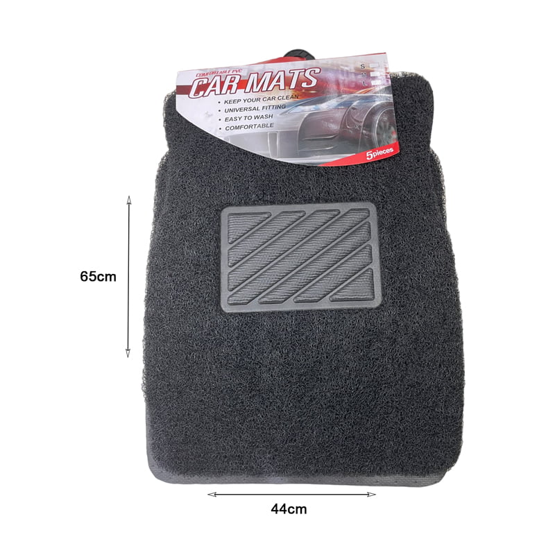 Πατάκια αυτοκινήτου - 4pcs - QS-01 - 122377 - Black - iThinksmart.gr