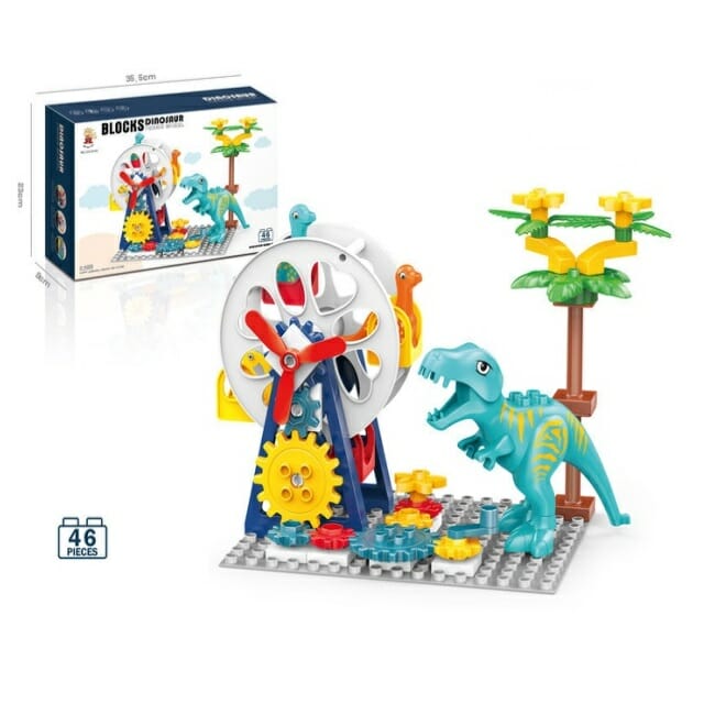 Παιχνίδι DIY - Λούνα παρκ με δεινοσαυράκια - 222-B102 - 123017 - iThinksmart.gr