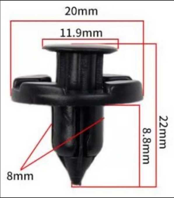 Σετ συνδετήρες αυτοκινήτου - 1113 - 20pcs - 125590 - iThinksmart.gr