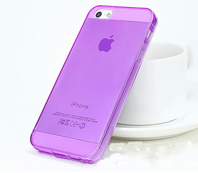 Θηκη Super Slim 0.3mm TPU Σιλικονης - iPhone 5/5s/SE (2 Χρωματα) - iThinksmart.gr