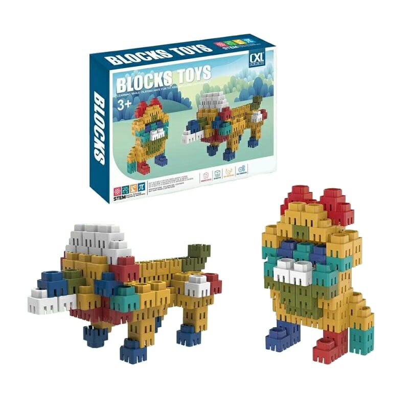 Σετ τουβλάκια κατασκευών DIY - 120pcs - CXL200-85 - 130656 - iThinksmart.gr