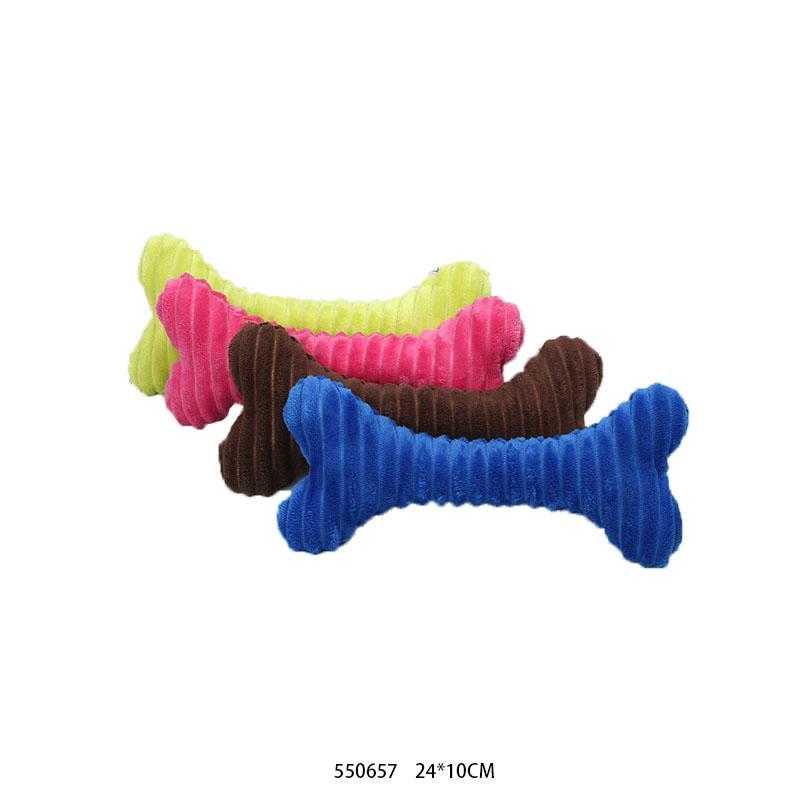 Λούτρινο παιχνίδι σκύλου κόκκαλο - 24x10cm - 550657 - iThinksmart.gr