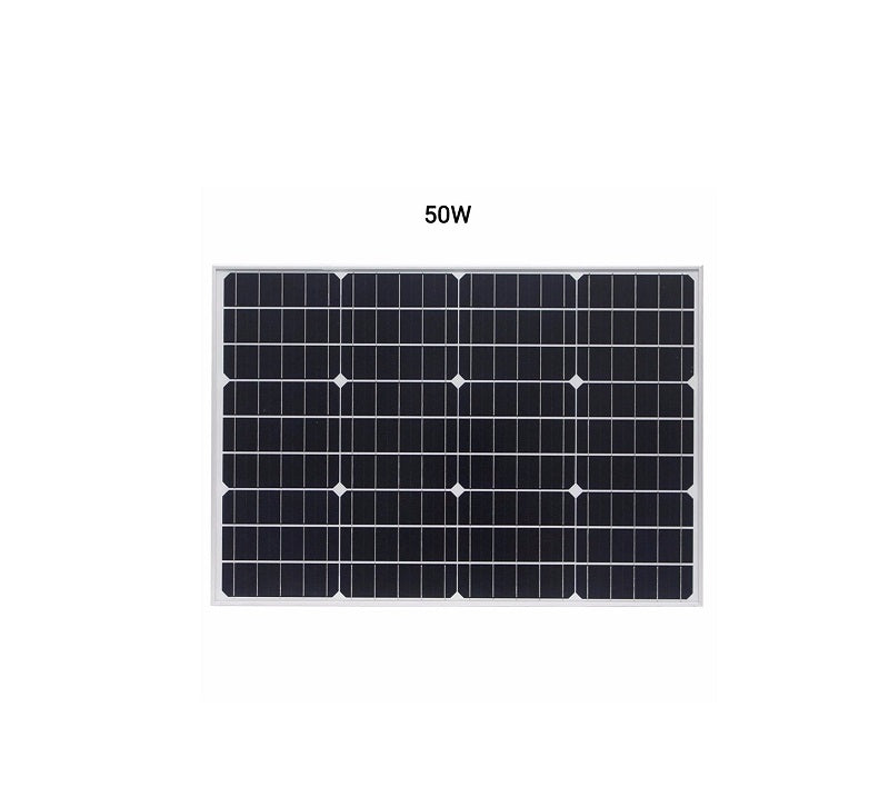 Μονοκρυσταλλικό ηλιακό πάνελ - Solar Panel - 50W - 676128 - iThinksmart.gr