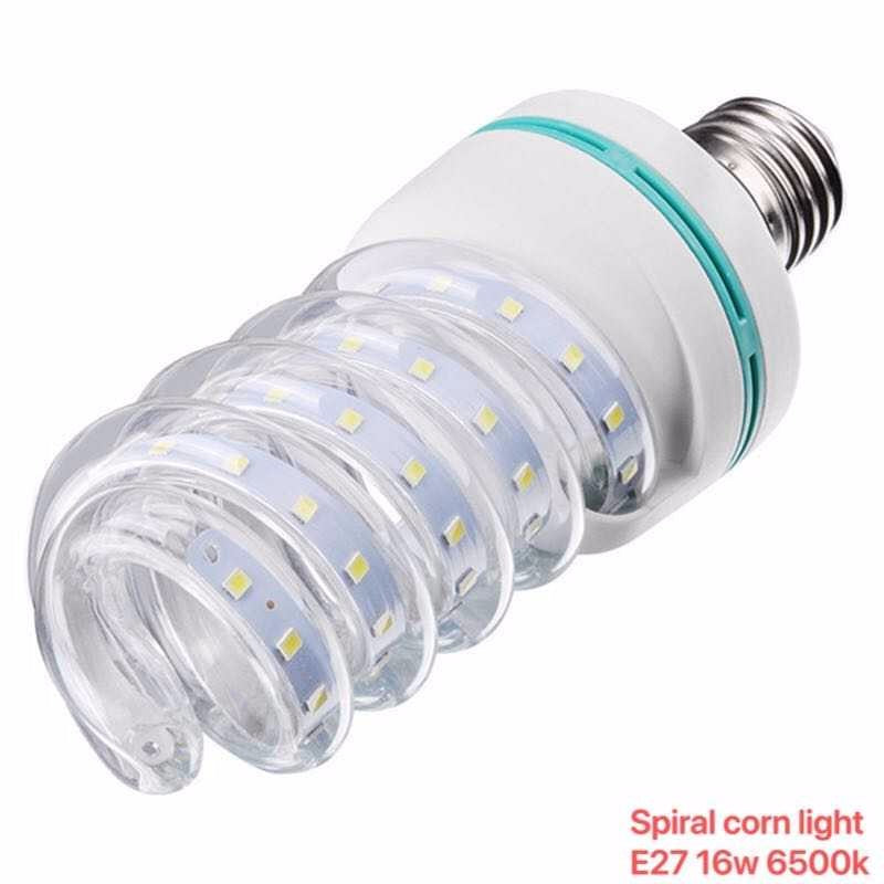 Λάμπα LED - Spiral Corn - E27 - 16W - 6500K - 356977 - iThinksmart.gr