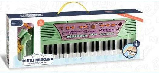 Παιδικό πιάνο με μικρόφωνο - 161266 - Black - iThinksmart.gr