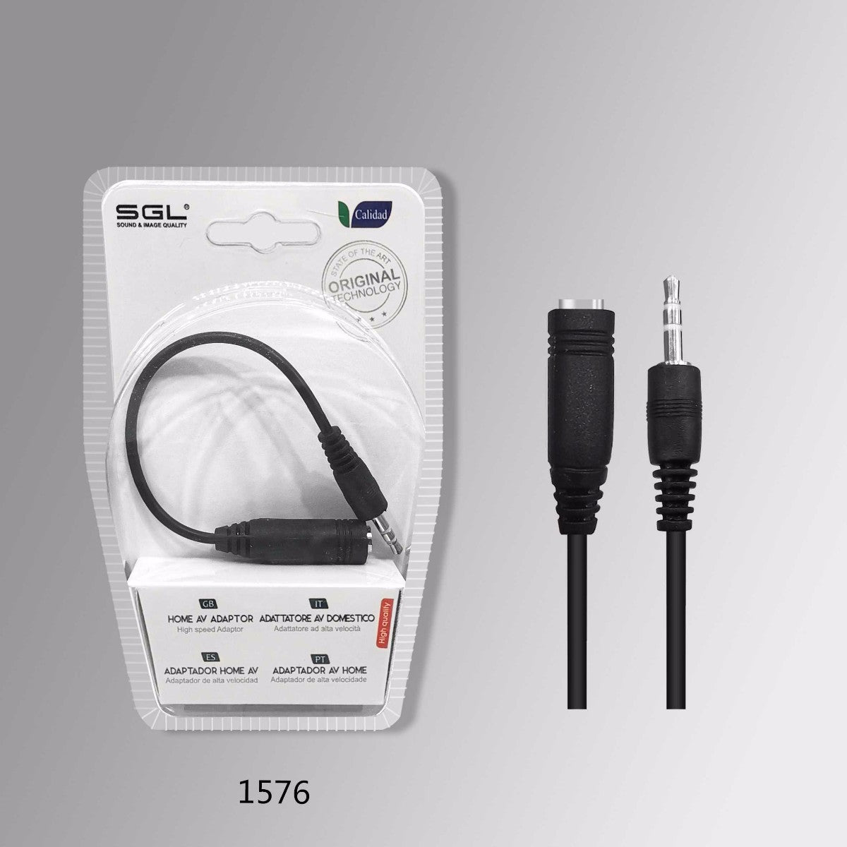 Καλώδιο Jack 3.5mm - Male-Female - 1576 - 194456 - iThinksmart.gr