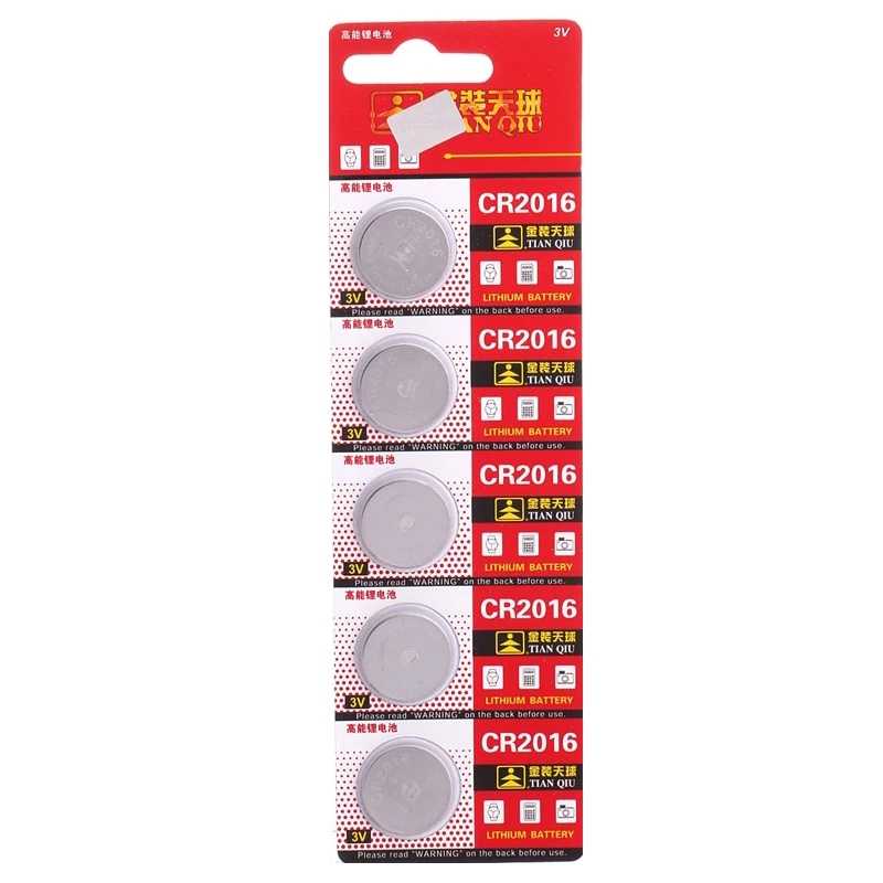 Μπαταρίες - CR2016 - 3V - 5pcs - 682184 - iThinksmart.gr