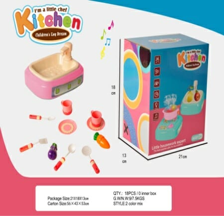 Νιπτήρας κουζίνας με αξεσουάρ - 6660-5 - 321563 - iThinksmart.gr