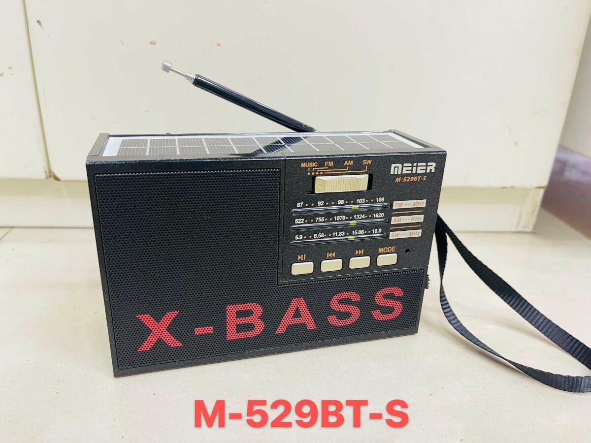 Επαναφορτιζόμενο ραδιόφωνο Retro - M-529-BT - 105296
