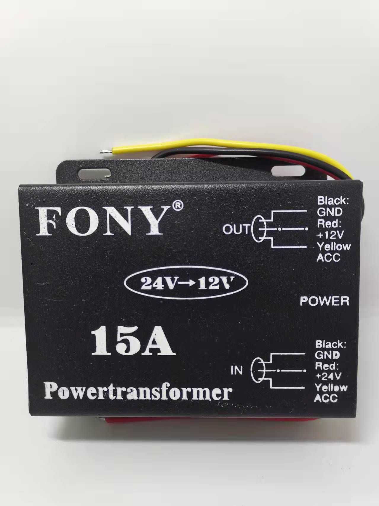 Μετασχηματιστής και μετατροπέας τάσης - 24V σε 12V - 15A - 000477 - iThinksmart.gr