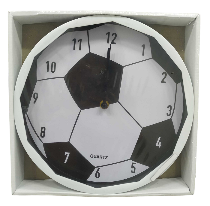 Ρολόι τοίχου - Soccer - XH-6629 - 166290 - White - iThinksmart.gr