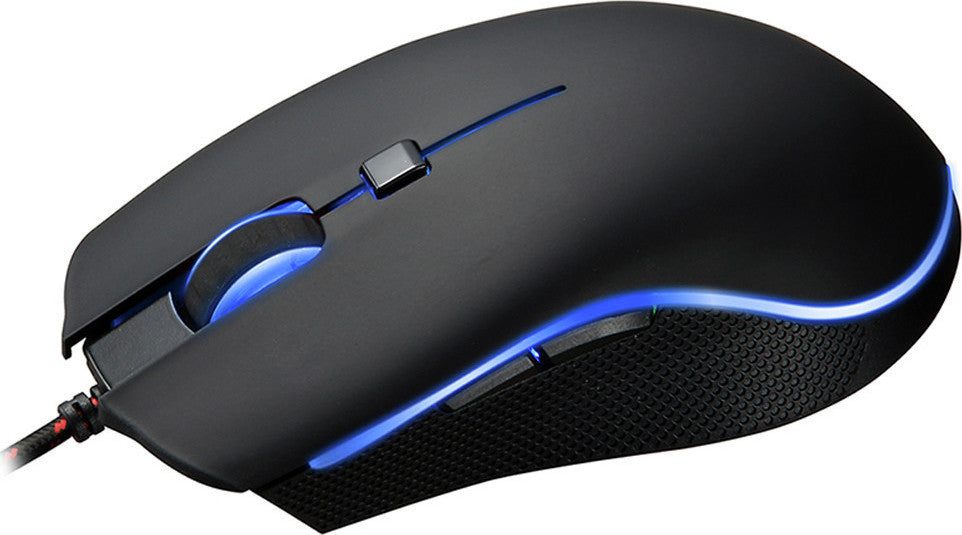 Ποντίκι Gaming Motospeed V40 Ενσύρματο με 6 Πλήκτρα και Φωτισμό RGB - Μαύρο - iThinksmart.gr