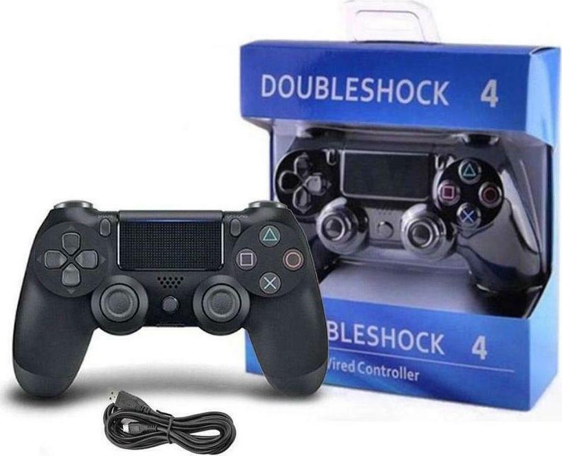Doubleshock Ασύρματο Χειριστήριο Gaming για PS4 - Ασημί
