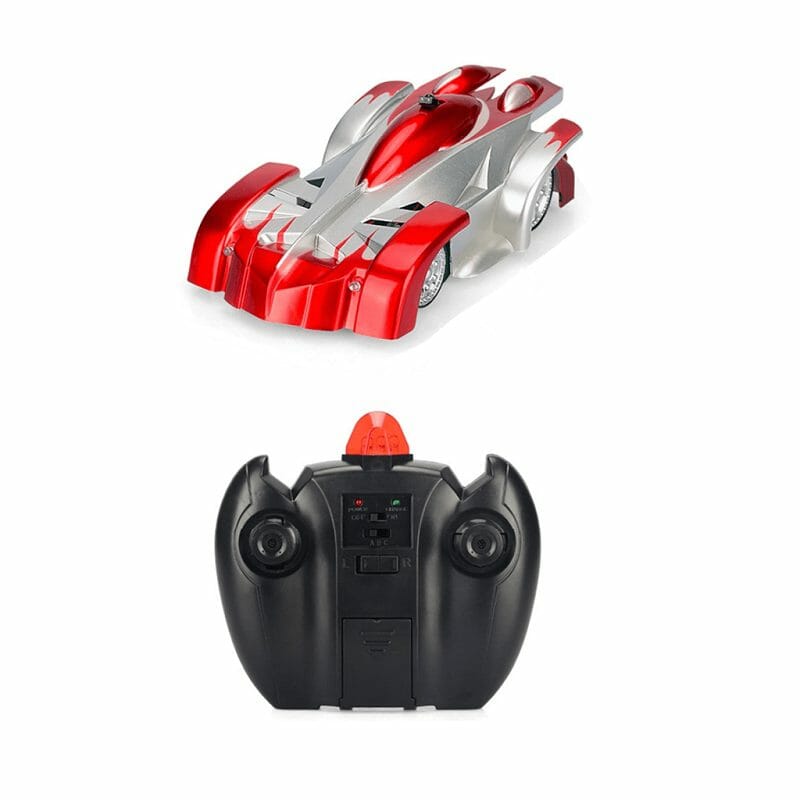 Τηλεκατευθυνόμενο αυτοκίνητο που σκαρφαλώνει στον τοίχο - 9920C - 205145 - Red - iThinksmart.gr