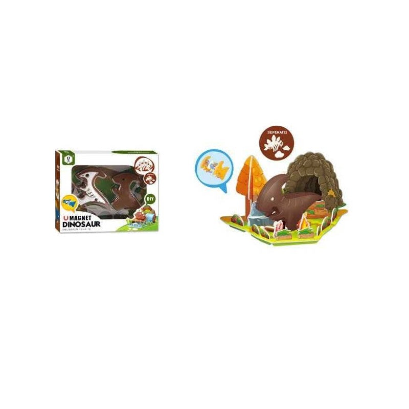 Παιχνίδι κατασκευής με μαγνήτες - Dinosaur - HD392A-1 - 221949 - iThinksmart.gr