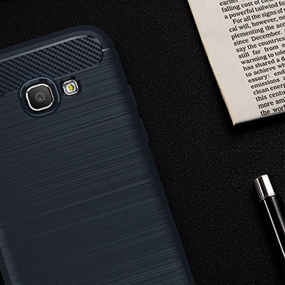 Θηκη TPU Carbon OEM - Samsung Galaxy A3 (2017) - Μπλε - iThinksmart.gr