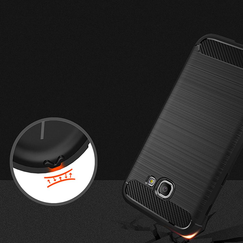 Θηκη TPU Carbon OEM - Samsung Galaxy A3 (2017) - Μπλε - iThinksmart.gr