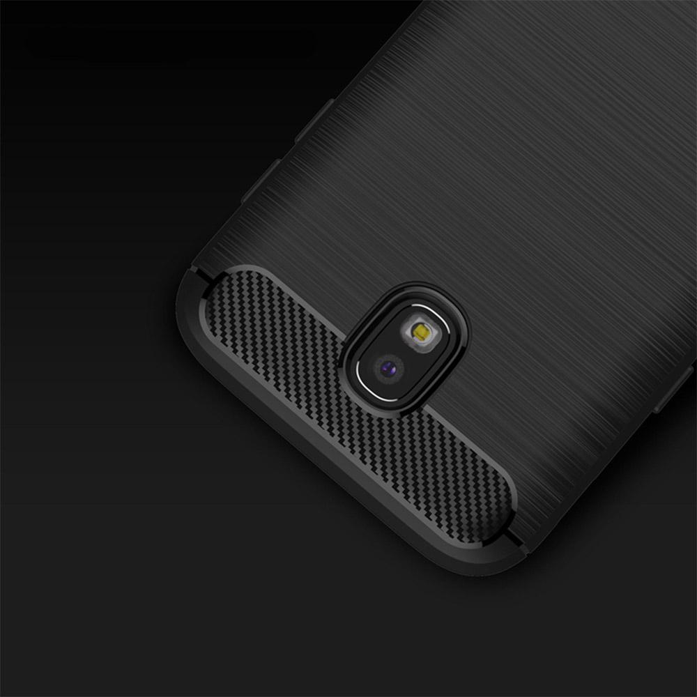 Θηκη TPU Carbon OEM - Samsung Galaxy J3 (2017) - Μαυρο - iThinksmart.gr