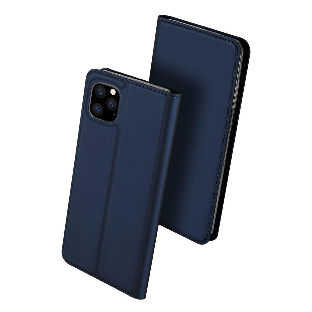 Θήκη Πορτοφόλι Flip Dux Ducis από Δερματίνη - iPhone 11 Pro - Σκουρο Μπλε - iThinksmart.gr