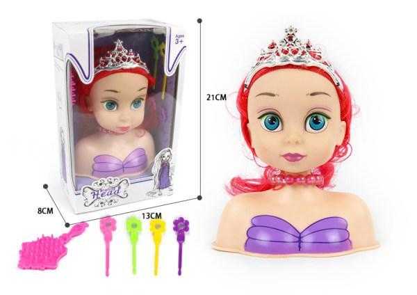 Κεφάλι κούκλας κομμωτικής και μακιγιάζ - B369-67 - 223172 - iThinksmart.gr