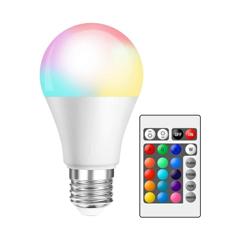 Λάμπα LED RGB - E27 - 3W - 313540 - iThinksmart.gr