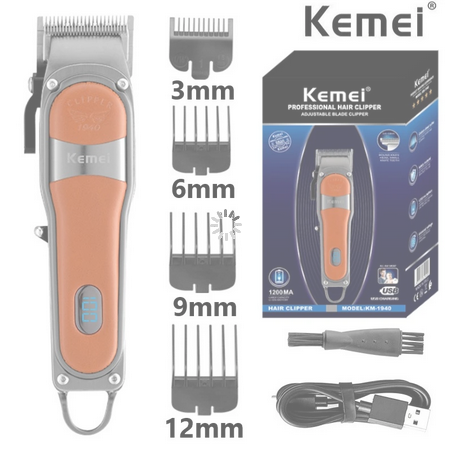 Κουρευτική μηχανή - KM-1940 - Kemei - iThinksmart.gr