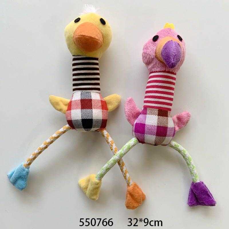 Υφασμάτινο παιχνίδι σκύλου ζωάκι - 32x9cm - 550766 - iThinksmart.gr