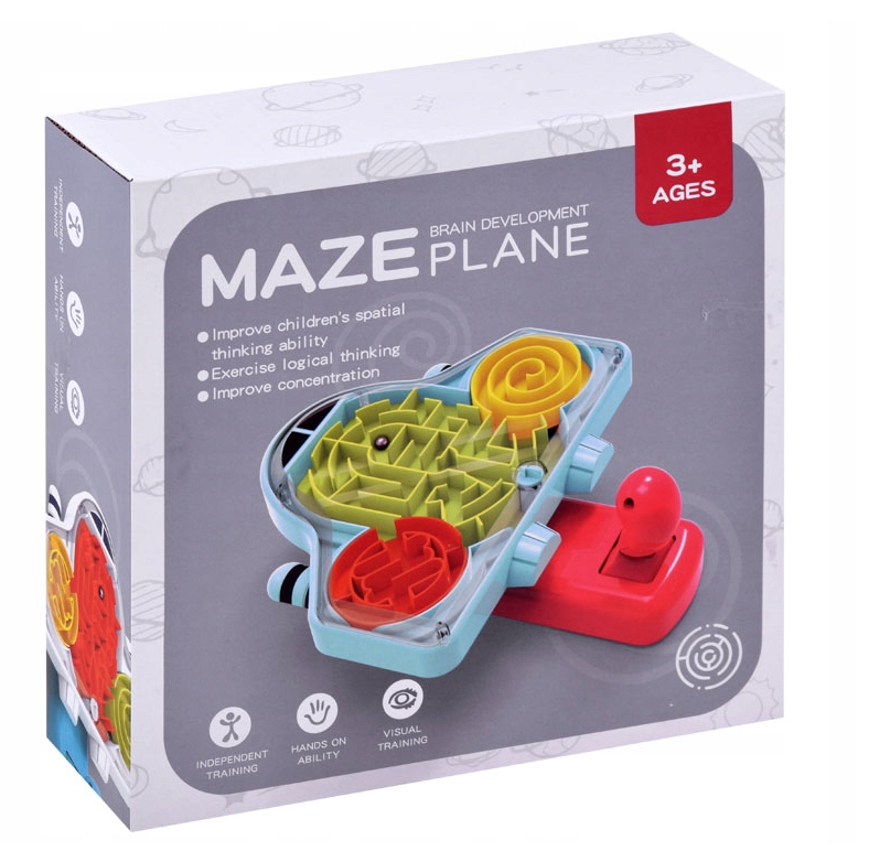 Παιδικό εκπαιδευτικό παιχνίδι - Maze Plane - 589-66 - 345197 - iThinksmart.gr
