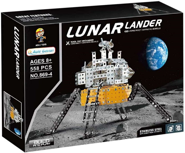 Συναρμολογούμενο παιχνίδι DIY - Lunar Lander - 869-4 - 345288 - iThinksmart.gr