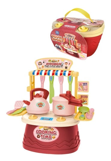 Σετ βαλιτσάκι-πάγκος μαγειρικής με αξεσουάρ - 1077-4 - 345301 - iThinksmart.gr